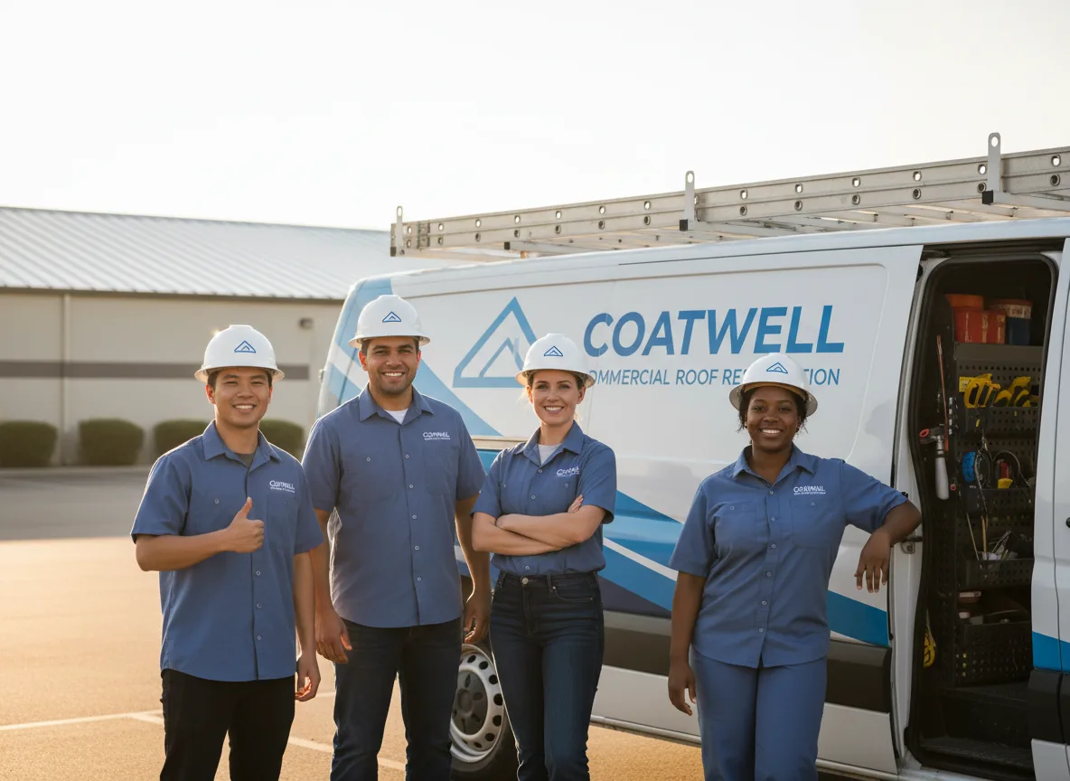 Commercial roof coating company in Dexter, MN